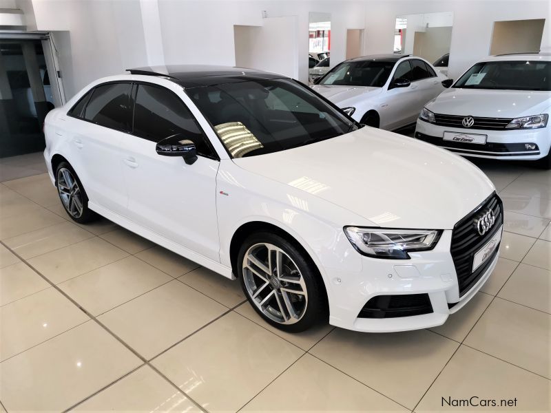 Audi A3 Sedan 2.0 TFSI S-Tronic 140Kw S-Line (40TFSI)  Black Edition in Namibia