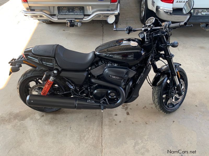 Harley-Davidson Street Rod 750 in Namibia