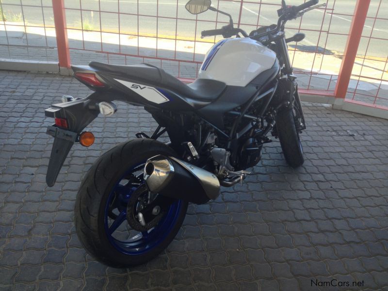 Suzuki SV 650 in Namibia