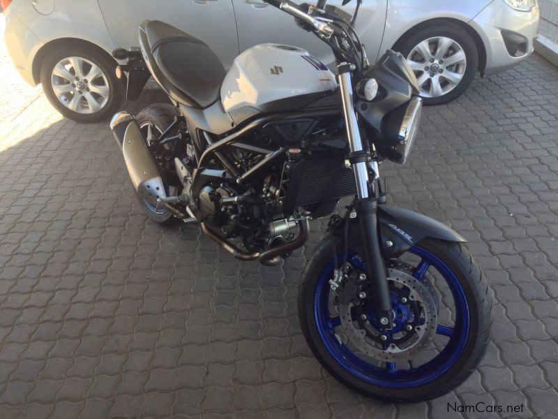 Suzuki SV 650 in Namibia