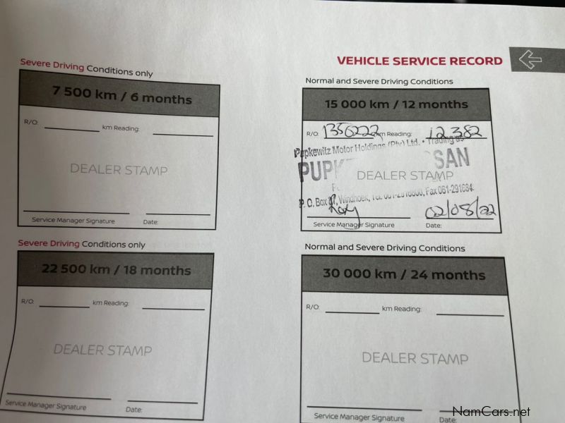 Nissan X Trail 2.5 Acenta 4x4 CVT A/T in Namibia