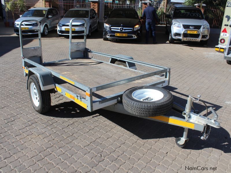 Homebuilt Quadbike trailer in Namibia