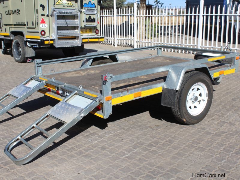 Homebuilt Quadbike trailer in Namibia