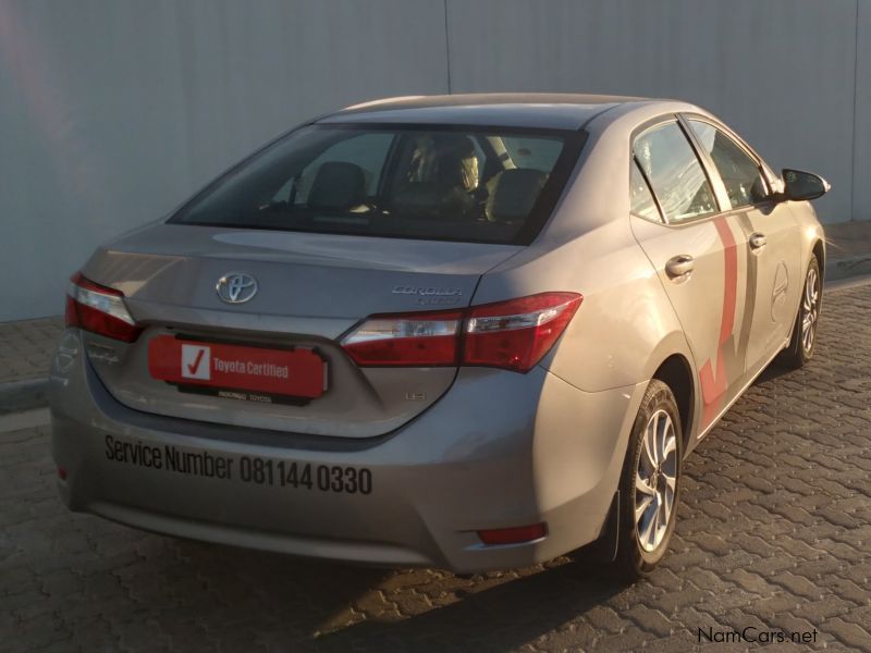 Toyota 1.8 COROLLA QUEST EXCLUSIVE MT in Namibia