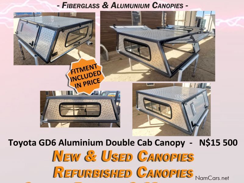 Buy Aluminium Canopy GD6 in Windhoek Namibia