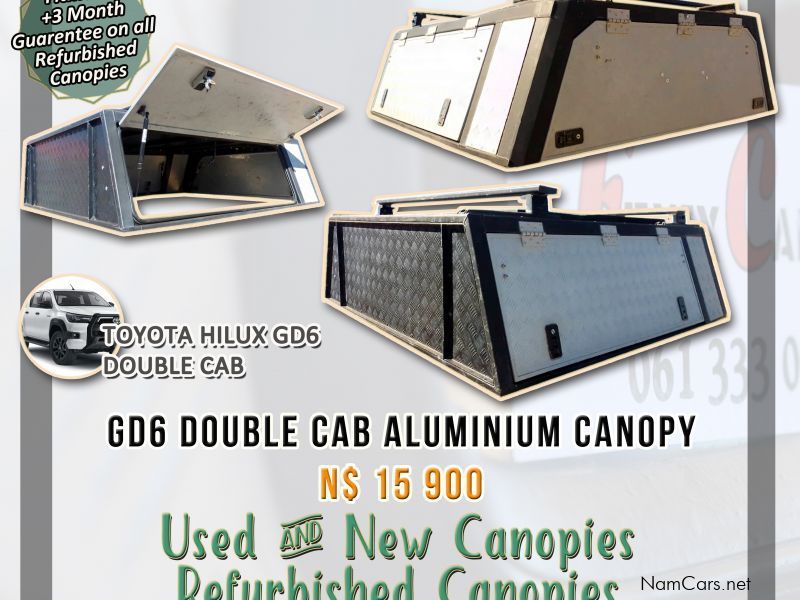 Buy GD6 Safari Double Cab Canopy in Windhoek Namibia