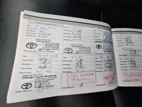 Toyota HILUX LEGEND 45 D/C A/T 4X4 in Namibia
