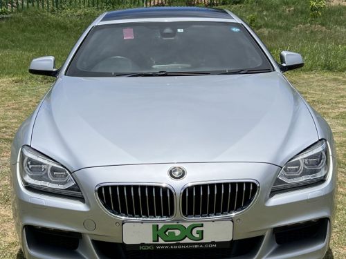 BMW 640i in Namibia