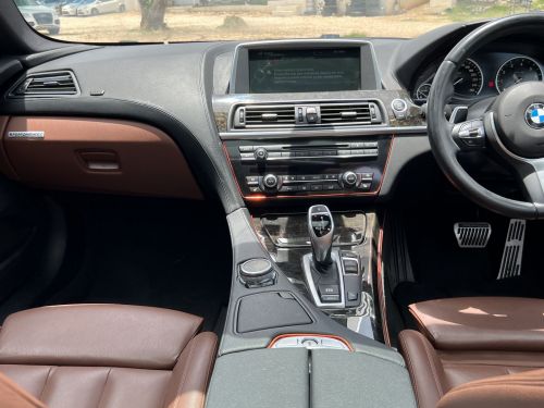 BMW 640i in Namibia