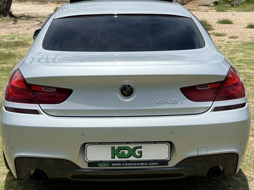 BMW 640i in Namibia