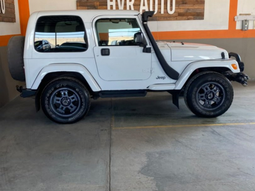 Jeep TJ Wrangler in Namibia