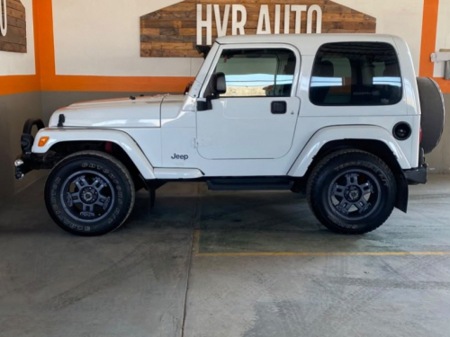Jeep TJ Wrangler in Namibia