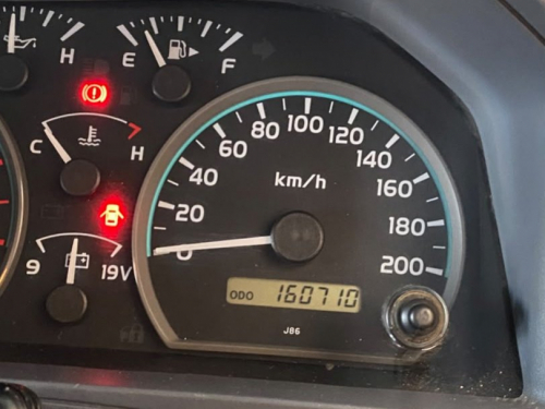 Toyota Land Cruiser V8 in Namibia