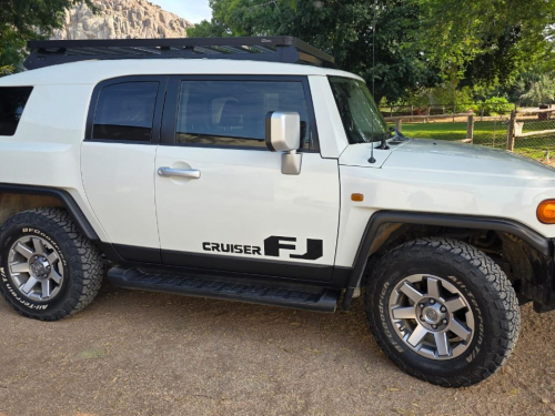 Toyota FJ Cruiser in Namibia