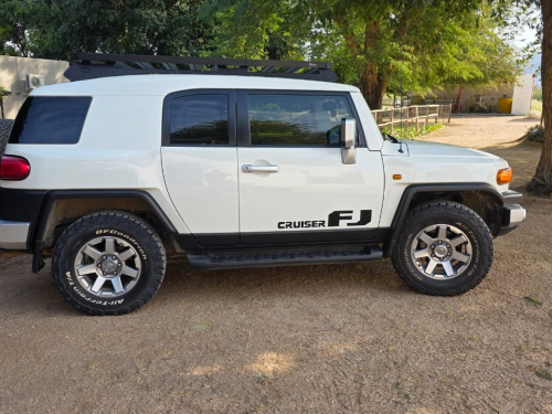 Toyota FJ Cruiser in Namibia