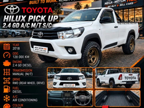 Toyota HILUX 2.4 GD AC M/T in Namibia