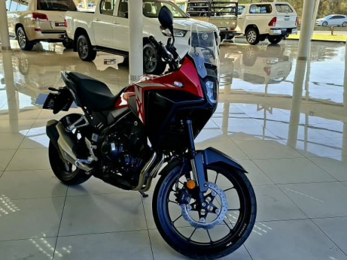 Honda NX500 in Namibia