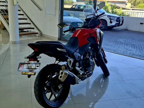 Honda NX500 in Namibia