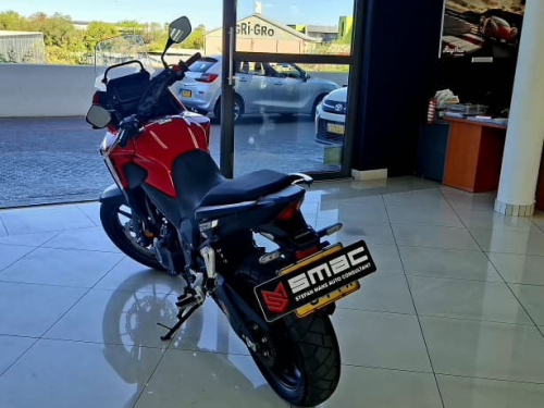 Honda NX500 in Namibia