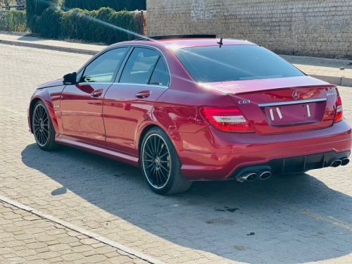 Mercedes-Benz C63 AMG in Namibia