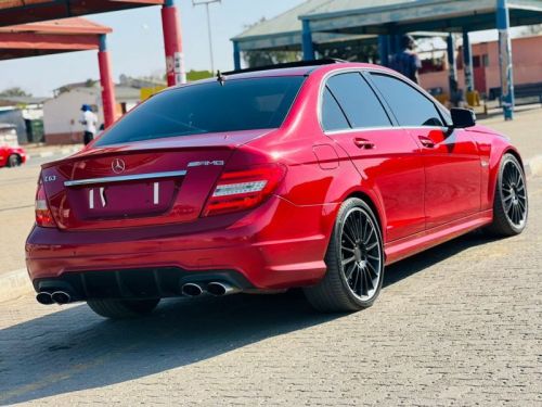 Mercedes-Benz C63 AMG in Namibia