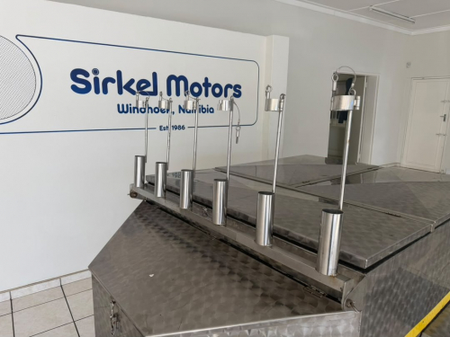 Custom Stainless Steel Fishing Trailer in Namibia
