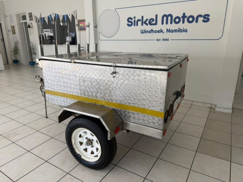 Custom Stainless Steel Fishing Trailer in Namibia