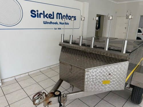 Custom Stainless Steel Fishing Trailer in Namibia