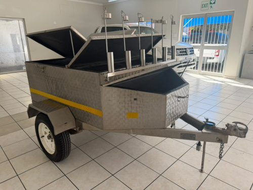 Custom Stainless Steel Fishing Trailer in Namibia