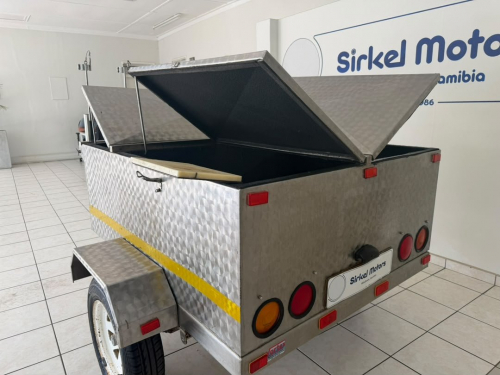 Custom Stainless Steel Fishing Trailer in Namibia