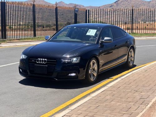 Audi S5 in Namibia