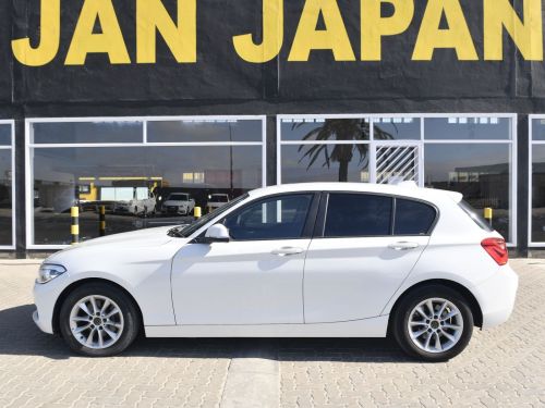 BMW 118d in Namibia