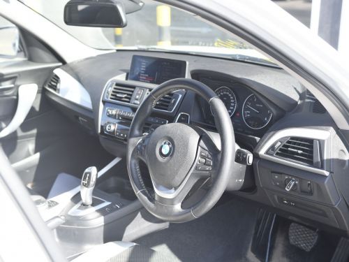 BMW 118d in Namibia
