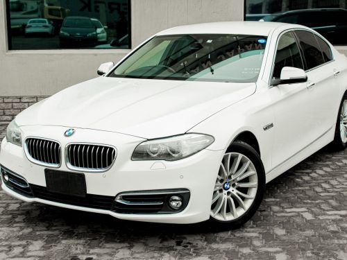 BMW 523d in Namibia