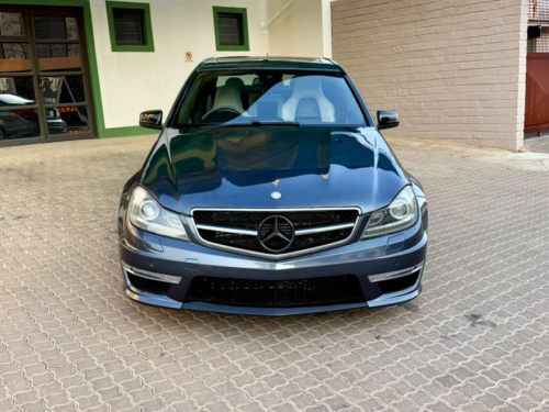 Mercedes-Benz C63 in Namibia