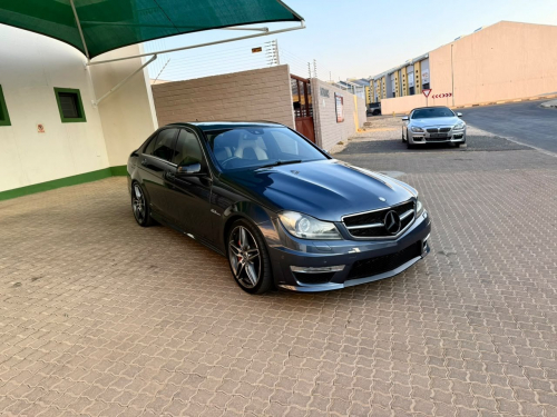 Mercedes-Benz C63 in Namibia