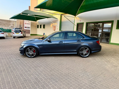 Mercedes-Benz C63 in Namibia