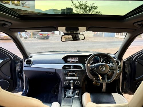 Mercedes-Benz C63 in Namibia