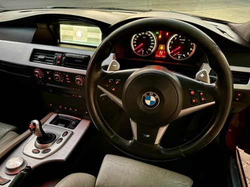 BMW M5 in Namibia