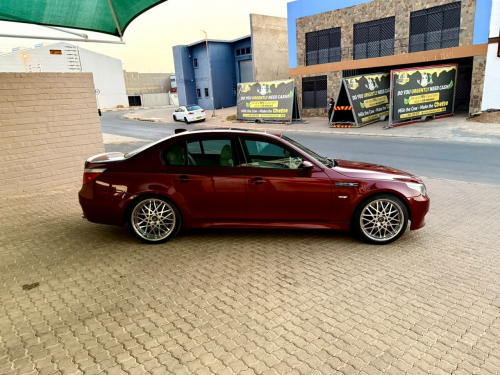 BMW M5 in Namibia