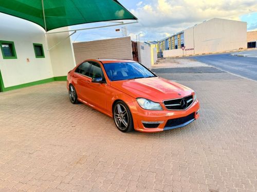 Mercedes-Benz C63 AMG in Namibia