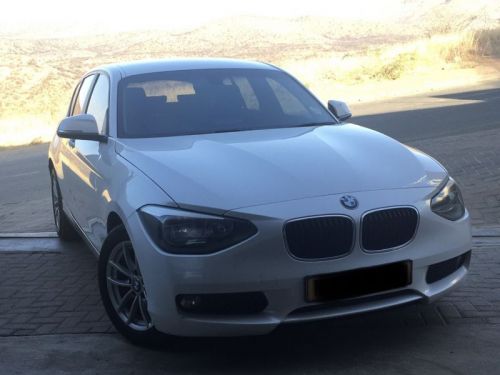 BMW 120d in Namibia