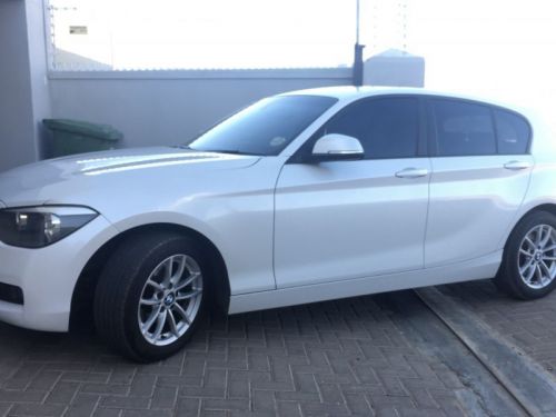 BMW 120d in Namibia