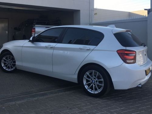 BMW 120d in Namibia