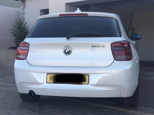 BMW 120d in Namibia