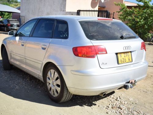Audi A3 in Namibia