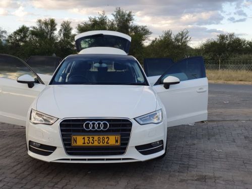 Audi A3 in Namibia