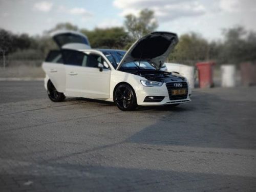 Audi A3 in Namibia
