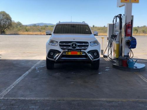Mercedes-Benz X250d in Namibia