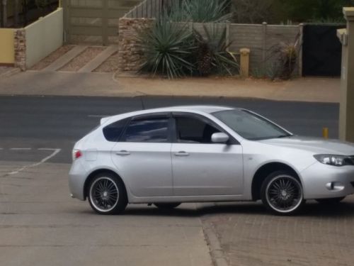 Subaru Impreza in Namibia